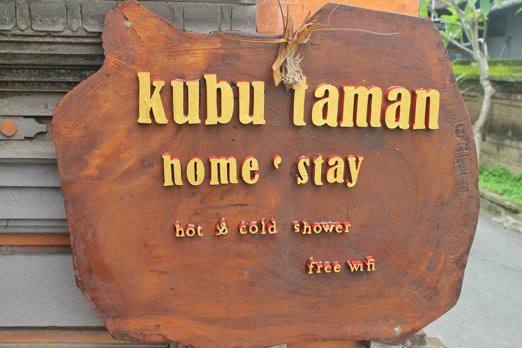 Kubu Taman Home Stay Ubud Exteriör bild